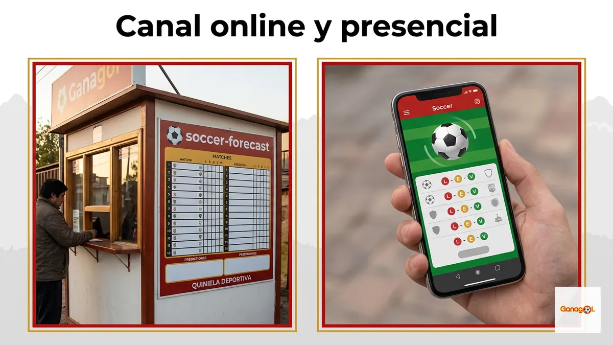Comparación entre el acceso online y presencial para jugar Ganagol en Chile